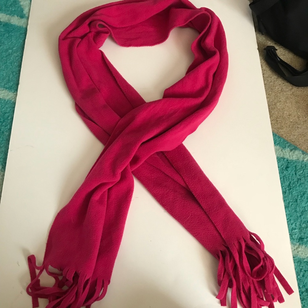 Pink scarf